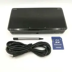 【動作品】Nintendo 3DS本体 コスモブラック(付属品あり)