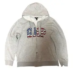 old GAP パーカー America aw フルジップ ジップパーカー
