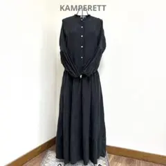 ✨大人気✨ne Quittez pas ヌキテパ 黒 ロングワンピース orn - メルカリ