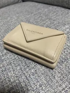 バレンシアガ 三つ折り財布 BALENCIAGAベージュのサムネイル