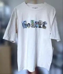 美品 ユニクロ UNIQLO ルーブル美術館 Tシャツ XL ベージュ 半袖