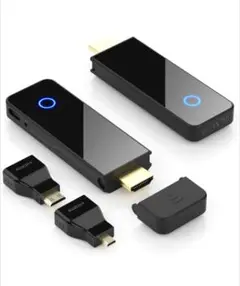 ワイヤレスHDMI送信機.受信機2.4/5Ghz/30M安定距離HDMI 箱無