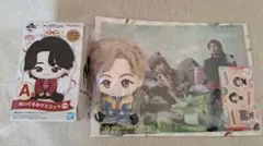 ミセス一番くじ A賞 藤澤涼架ぬいぐるみ、H賞 クリアファイル&ステッカー