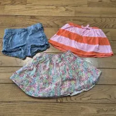 美品　babyGAP　サマンサ　オールドネイビー　80 パンツ　3点セット