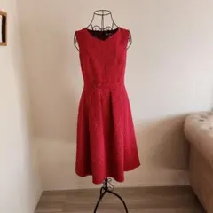 TOCCA ノースリーブひざ丈ワンピース