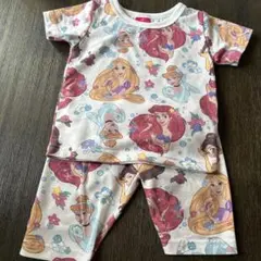 ディズニープリンセス ベビーパジャマ 90cm