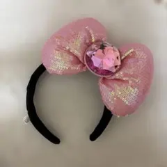 ピンクキティリボンカチューシャ USJ