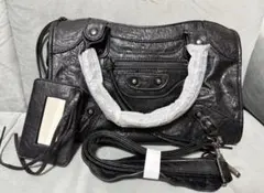 即配送　city bag Y2K ブラック　2way ショルダー　韓国