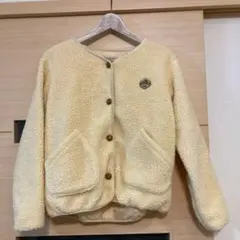 Samansa Mos2 ボアバスケット釦ジャケット