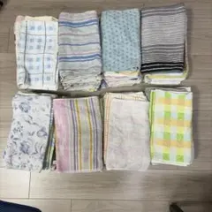 中古 フェイスタオル まとめて200枚 ウエス 粗品 贈答 タオル 介護