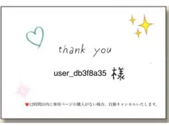 user_db3f8a35様⭐︎専用ページ✩︎