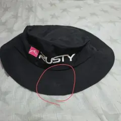 RUSTY ブラック キャップ 帽子