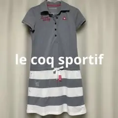 ルコックゴルフ　レディース　半袖ワンピース サイズM