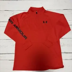 Under Armour ヒートギアシャツ　キッズ　レッド　130cm