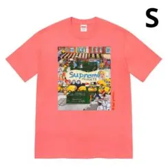 新品未開封 22ss Supreme Manhattan Tee Coral S