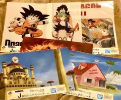 一番くじ ドラゴンボールEX 修行編 J賞 ビジュアルシート 全6種 set