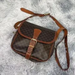 CELINE セリーヌ マカダム柄 ショルダー バッグ ヴィンテージ オールドのサムネイル