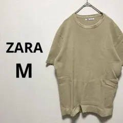 ZARA ザラ 半袖 Tシャツ メンズ シンプル 無地 コットン 綿 Mのサムネイル