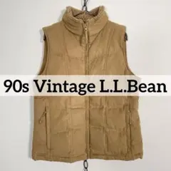 ★90sヴィンテージ L.L.Bean ダウンジャケット ボア グースダウン