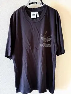adidas Originals トレフォイルロゴ Tシャツ ブラックのサムネイル