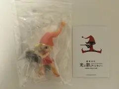 光と影のファンタジー 藤城清治 こびと（赤）フィギュア