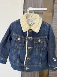Lee×アーノルドパーマー⭐︎ボア襟デニムジャケット 100cm