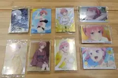 ​【内袋未開封】五等分の花嫁 中野一花 ウエハースカード 9枚セット