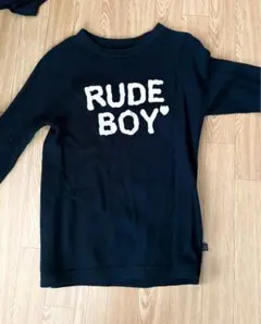 RUDE GALLERY RUDE BOY スウェット ブラック サイズ2 - メルカリ