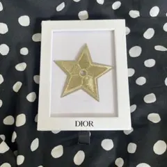 dior 星 ピンバッジ　ノベルティ
