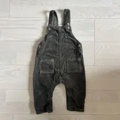 hm H&M コーデュロイ オーバーオール 80