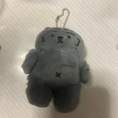 Muzik Tiger グレーぬいぐるみ キーホルダー付き　ムジークタイガー