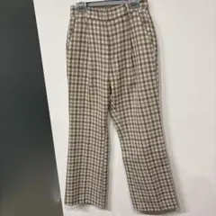 Lowrys Farm チェック柄スラックス