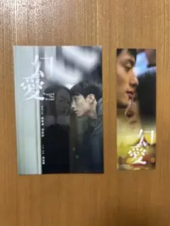 テレンス ラウ 映画 幻愛 入場特典 ポストカード しおり