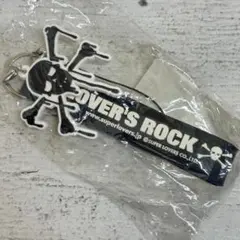 新品 LOVER'SROCK スカル×ロゴ ラバー素材ストラップ ラバスト 黒白