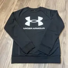 UNDER ARMOUR ブラック トレーナー YL/JG/G