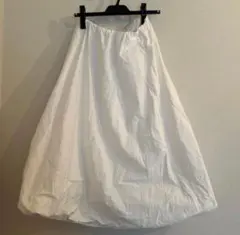【 ZARA 】ホワイト バルーンスカートSサイズ