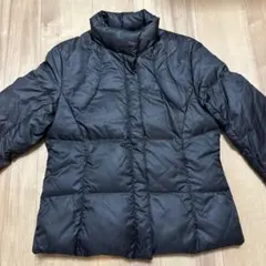 HUMGARY HAND PLUCK DOWN 黒のキルティングダウンジャケット