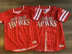 softBank HAWKS ユニフォーム レッド