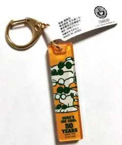 スヌーピー ジョークール50周年 アクリルスティックキーホルダー ピーナッツ