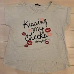 イング　ラインストーン付きTシャツ