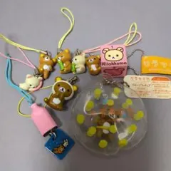 リラックマ　キーホルダー　ストラップ　まとめ売り　9個