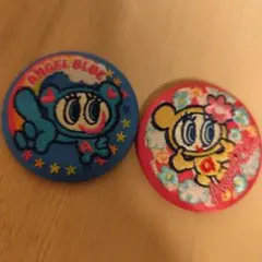 ナルミヤ　刺繍缶バッジ　エンジェルブルー　まとめ売り