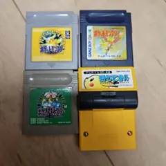 ポケットモンスターシリーズ ゲームボーイソフトセット