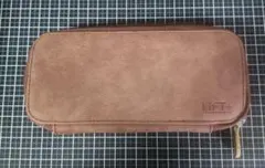 LIFT＋ リフトプラス ラウンドジップペンケース ブラウンのサムネイル