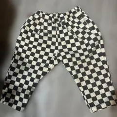 チェック柄ロングパンツ 90cm BREEZE