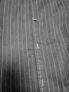 ☆値下げ中‼☆SALE☆ ボタン ストライプ 半袖シャツ 古着 重ね着