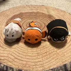 ツムツムぬいぐるみ3セット おまけ1個