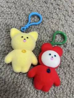 グルメマイスターよぴチャン フィギュアマスコット たまご、りんご