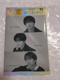 なにわ男子 アシンメトリー/Black Nightmare トレカ