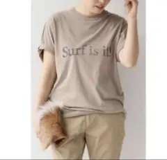 Deuxieme Classe　Surf is itロゴ　Tシャツダメージ加工のサムネイル